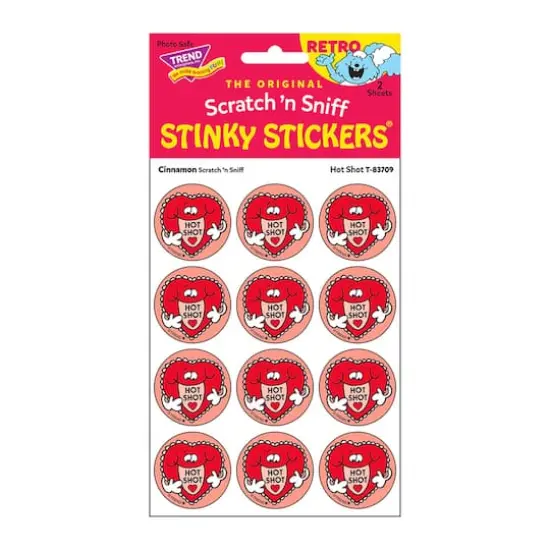 TREND Enterprises&reg; Retro Scratch 'n Sniff Stinky Stickers&reg; Summer 2024 Collector Combo Set {5}