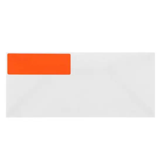 JAM Paper 1.3" x 4" Address Labels, 126ct. Neon Red {5}