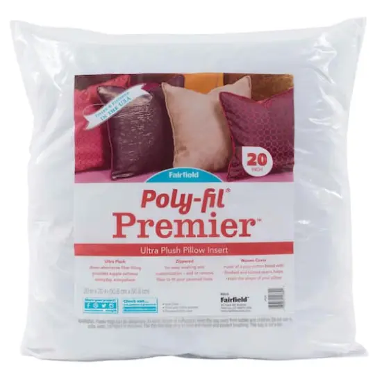 Poly-fil&reg; Premier&trade; Accent Pillow Insert, 20" x 20" {1}