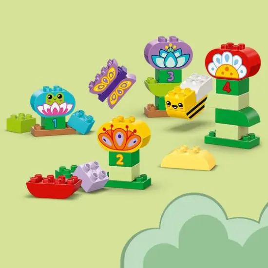 LEGO&reg; DUPLO&reg; Town Creative Garden & Flowers Color-Sorting Stacking Toy 10444 {7}