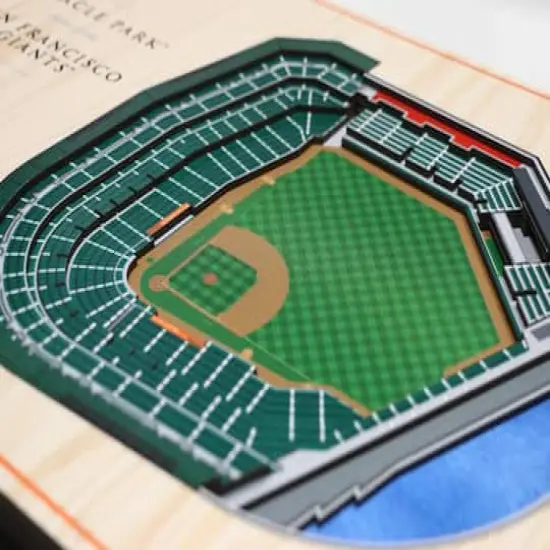 MLB Team 5-Layer StadiumView Wall Art San Francisco Giants {5}