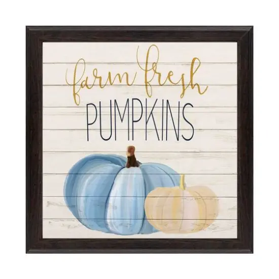 Timeless Frames&reg; Farm Fresh Pumpkins Framed Wall Art {1}