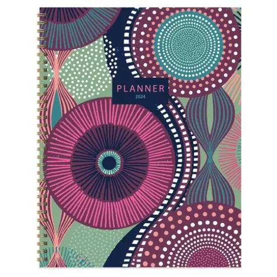 TF Publishing 2024 Bohemian Mood Large Planner {1}