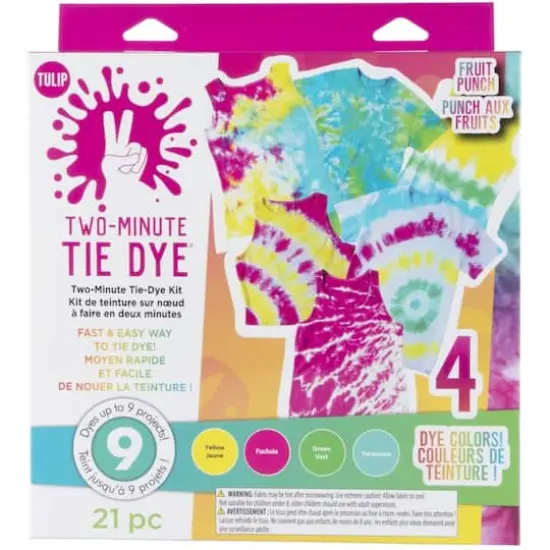 Tulip&reg; Fruit Punch Two-Minute Tie-Dye Color Kit {1}