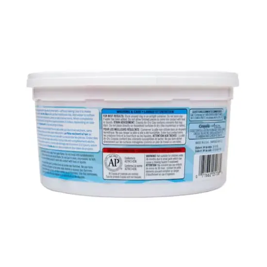 Crayola&reg; 2.5lb. Red Air Dry Clay Tub {9}