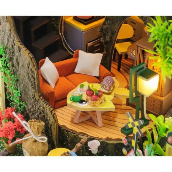 Sparkly Selections Secret Forest House DIY Miniature Kit {5}