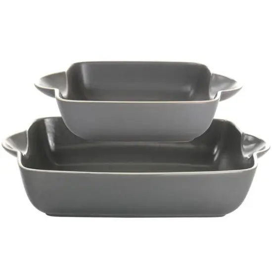 Gibson Home&reg; Rockaway Stoneware Nesting Bakeware Set {5}