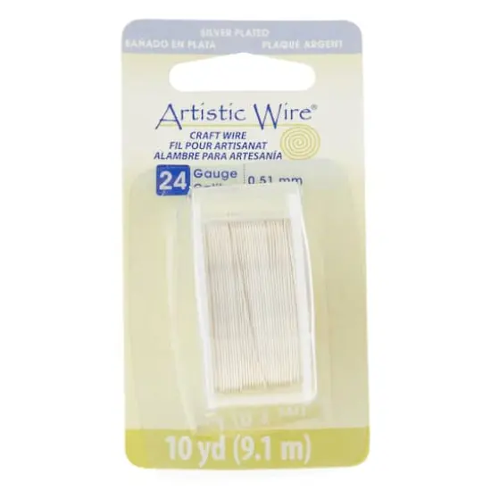 Artistic Wire&reg;, Silver 24 Gauge {4}