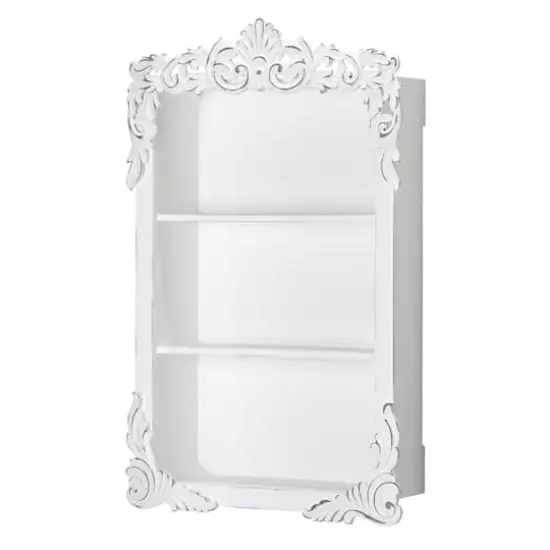 American Art Decor Balos Carved Wall Shelves - 18" x 28" x 6" {1}