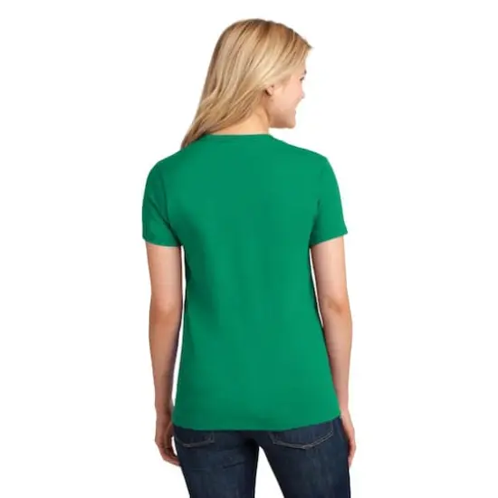 Port & Company&reg; Colors Core Cotton Ladies T-Shirt Kelly {6}