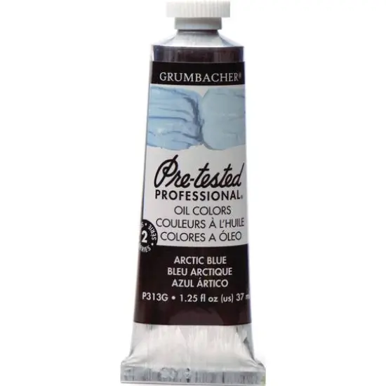 Grumbacher&reg; Pre-Tested Professional&reg; Oil Color Paint, 37mL Arctic Blue {1}