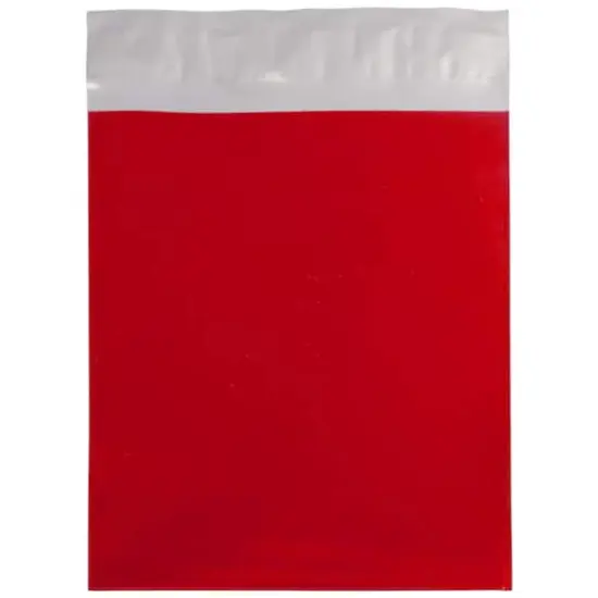 JAM Paper 6.25" x 7.875" Open End Foil Envelopes with Self Adhesive Closure, 25ct. Red {5}