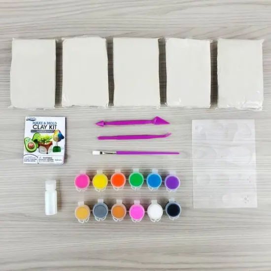 ArtSkills&reg; Make and Mold Air-Dry Sculpting Clay Kit {4}