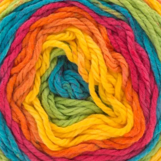 Caron&reg; Chunky Cakes&trade; Yarn Rainbow Jellys {4}
