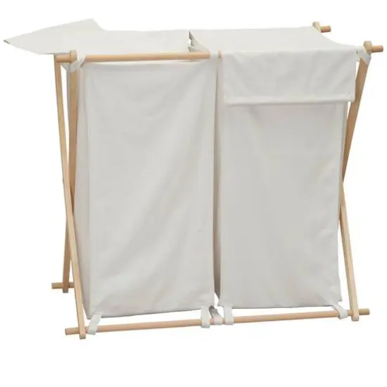 Household Essentials X-Frame Laundry Sorter White {7}