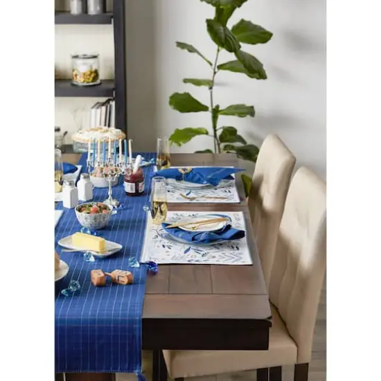 DII&reg; Hanukkah Dove Printed Placemats, 4ct. {10}