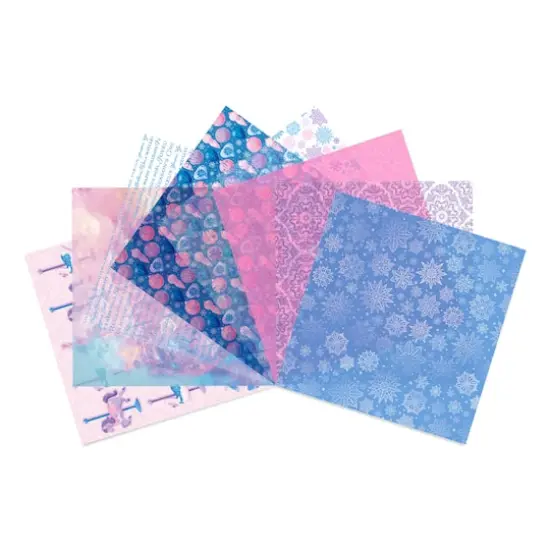 6" x 6" Frosted Fairytale Vellum & Acetate Paper Pad, 16 Sheets by Recollections&trade; {3}