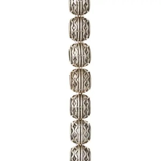 Silver Celtic Metal Rondelle Beads, 10mm by Bead Landing&trade; {1}