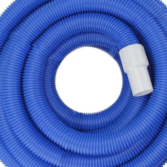 Pool Central 1.5" x 25ft. Blue Blow-Molded PE In-Ground Swimming Pool Vacuum Hose with Swivel Cuff {3}
