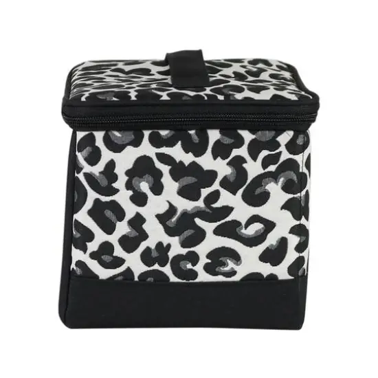 Everything Mary Cheetah Collapsible Sewing Kit Organizer Box {8}