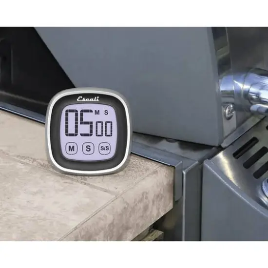 Escali Black Touch Screen Digital Timer {9}