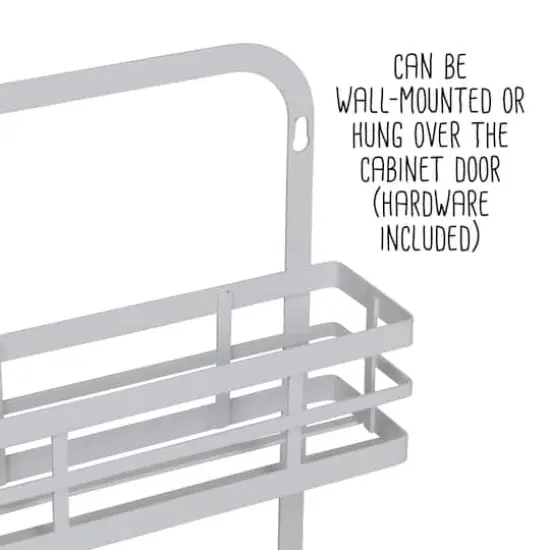 Honey Can Do 2 Tier Modern Wall Spice Rack {11}