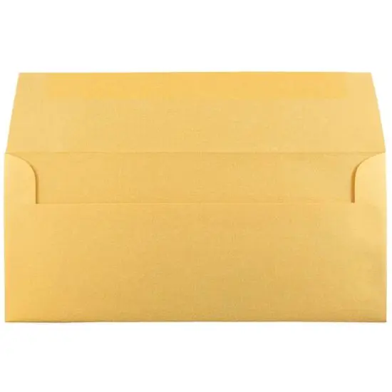 JAM Paper #10 Metallic Business Envelopes, 50ct. Gold Stardream {4}