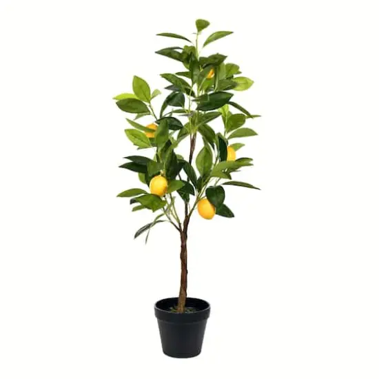 2.3ft. Potted Artificial Lemon Tree {1}