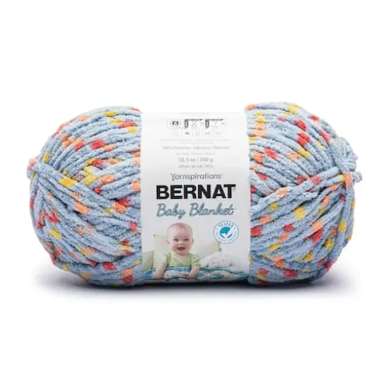 4 Pack Bernat&reg; Baby Blanket&trade; YarnDino Egg Dot {1}
