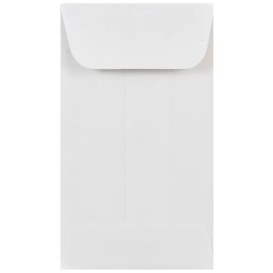 JAM Paper White #3 Coin Business Commercial Envelopes {1}