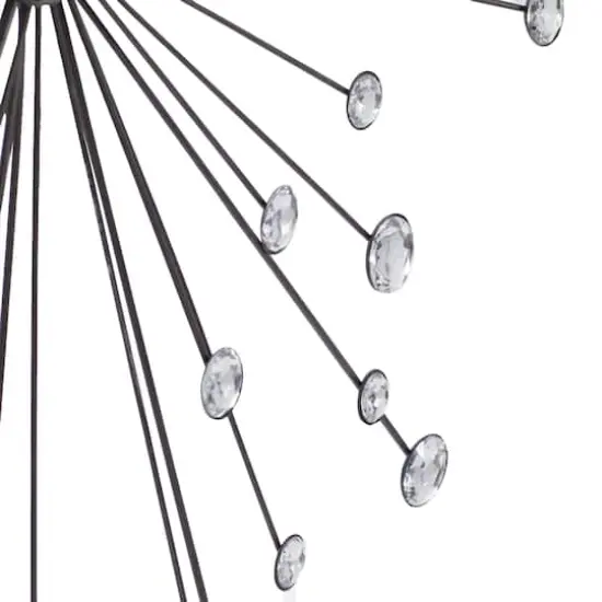 Silver Contemporary Metal Wall Decoration {4}