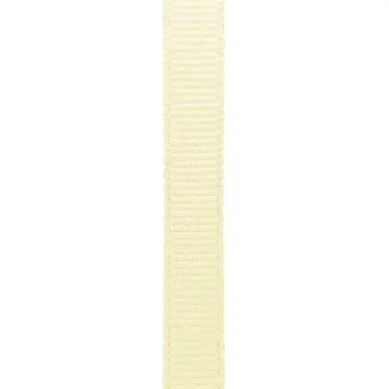 Gwen Studios Solid Grosgrain Ribbon Ivory {5}