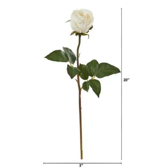 Rose Artificial Bud Flower Stem, 6ct. {3}