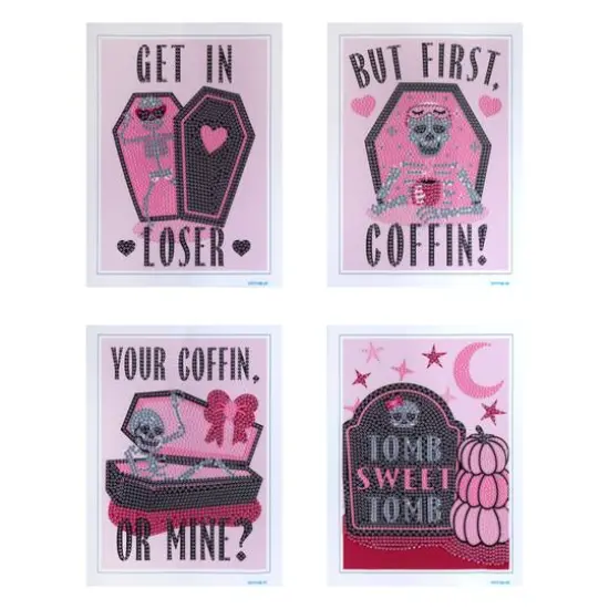 5" x 7" Ghoul Friends Diamond Art Kit by Make Market&reg; {3}