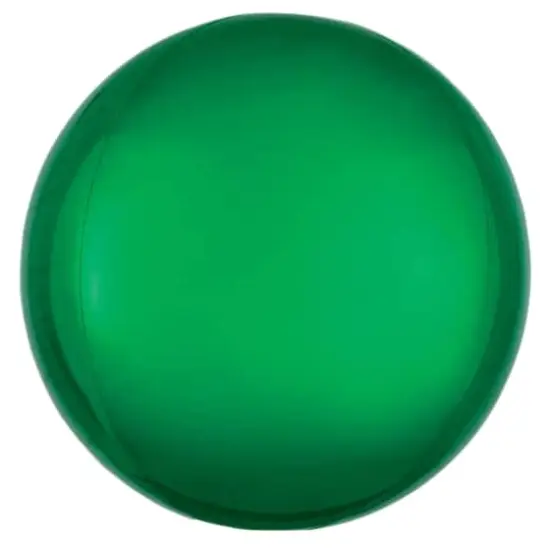 Orbz&reg; 16" Round Matte Balloon Green {1}
