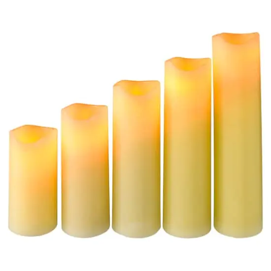 LED Wax Pillar Candles by Ashland&reg; {3}