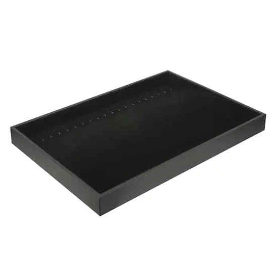 Black Velvet Jewelry Tray with Hooks by Bead Landing&trade;  {4}