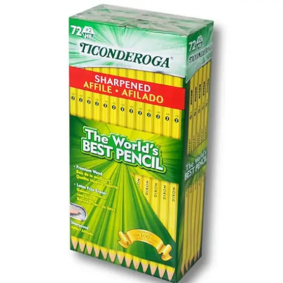 Ticonderoga&reg; Pre-Sharpened Pencils, 72ct. {3}