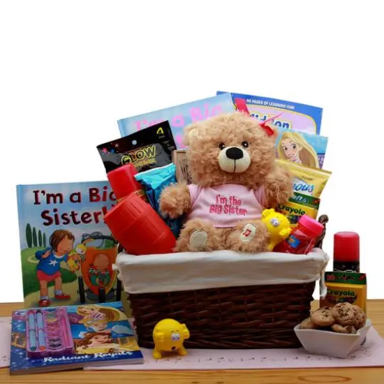 I'm The Big Sister Children's Gift Basket Set {1}