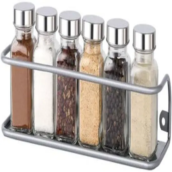 NEX&trade; Silver Spice Rack Wall Organizers, 2ct. {5}
