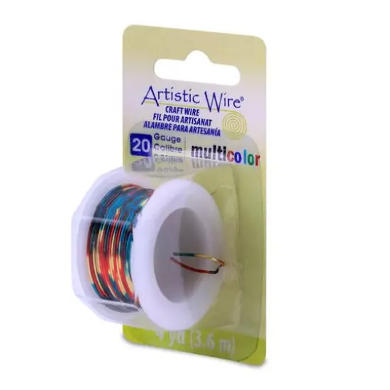Artistic Wire&reg; 20 Gauge Multicolor Tarnish Resistant Colored Copper Craft Wire, 4yd. Brown/Green/Gold {2}