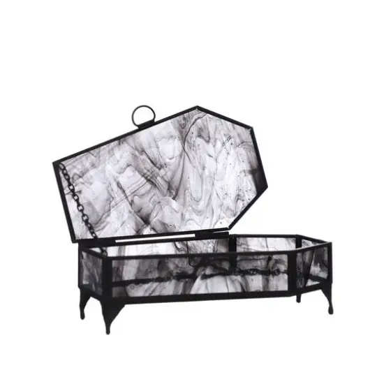 7" Glass Coffin Box Tabletop D&eacute;cor by Ashland&reg; {3}