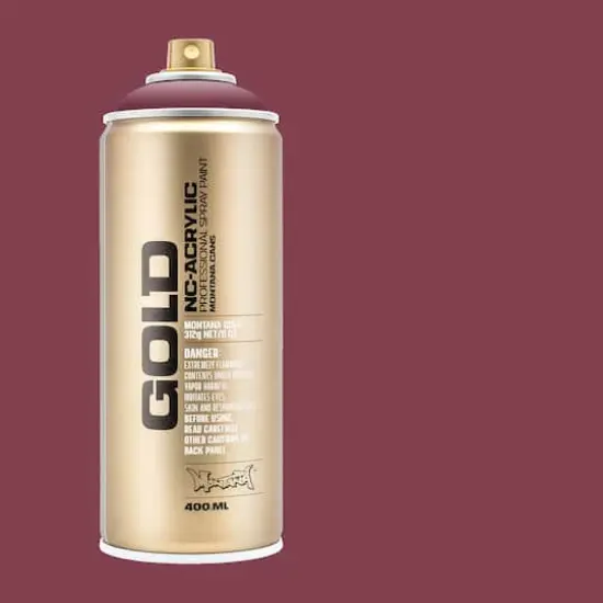 Montana&trade; Gold Acrylic Professional Spray Paint G4030 Ancient Pink {4}