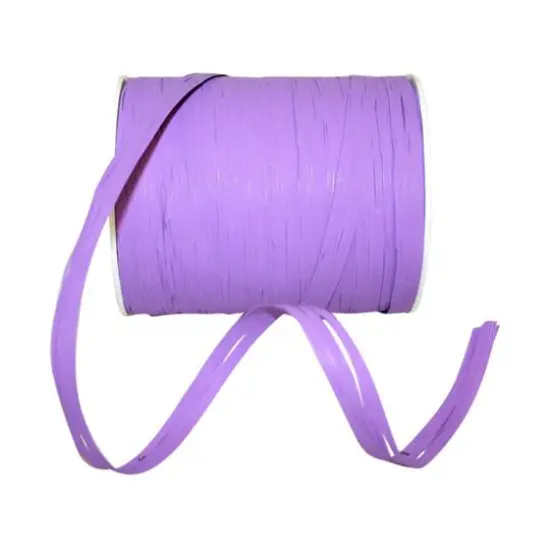 Reliant 3/8" x 100yd. Raffia Venice Ribbon Lemon {2}