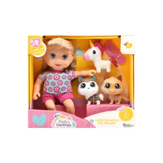 Little Darlings Little Sweeties Pet Parade With 10" Doll {3}