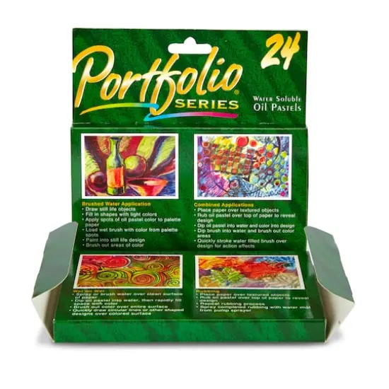 Crayola&reg; Portfolio Series 24 Color Oil Pastels, 2ct. {4}