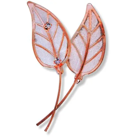 JAM Paper Gleaming Leaves, 12ct. Gold {2}