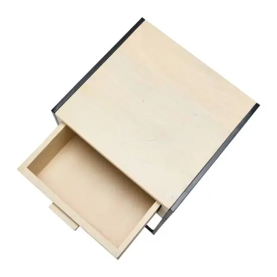 Hello Honey&reg; 22" Natural Cane & Mango Wood End Table {6}