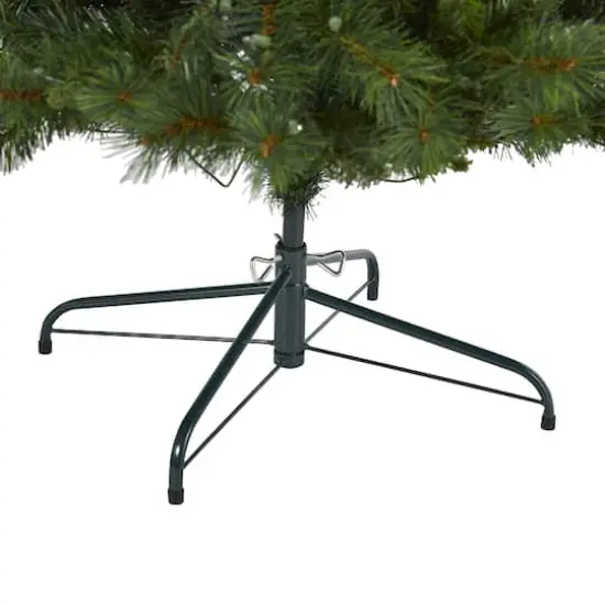 7.5ft. Pre-Lit West Virginia Mountain Pine Artificial Christmas Tree, Clear LED Lights {5}