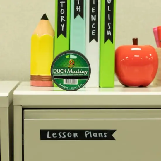 Duck Masking&reg; Brand Masking Tape Black {6}